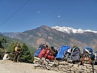 trekking de Syabru (1450 m ) à Gatlang (2300 m), 6h de marche y compris pause déjeuner - Col de Bahun Danda 