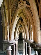 du Mont Saint-Michel à Saint-Malo  - Détail des arcades