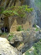 Randonnée en Aragon - Église de la grotte