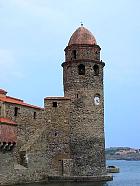 Collioure - Phare du XIIIsicle, transform en clocher au XVII sicle