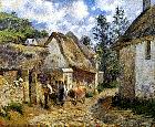 Randonnée Auvers-sur-Oise - Auvers, toile de Pissaro, 1880