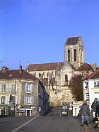 Randonnée Auvers-sur-Oise - L'église d'Auvers