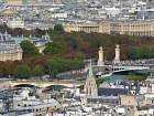 second étage tour Eiffel - Grand Palais, Madeleine, Opéra, Concorde, cathédrale américaine