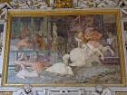 Galeries des Assiettes, Chapelle St-Saturnin - Combat des Centaures et des Lapithes (par Le Rosso)