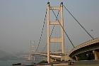 Hong Kong  - Pont suspendu Tsing Ma