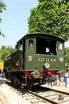 Les trains aux Champs-Élysées  - Locomotive  vapeur 030 TA 628, 1874