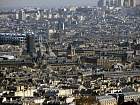 Vues de la tour Montparnasse - Centre Pompidou, tour Saint-Jacques en travaux, Sainte-Chapelle