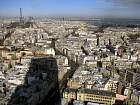 Vues de la tour Montparnasse - Tour Eiffel, Invalides, Sainte-Clotilde