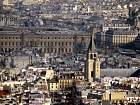 Vues de la tour Montparnasse - Louvre, Institut, Saint-Germain-des-Prs, Bourse de Commerce