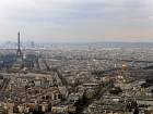 Vues de la tour Montparnasse - Tour Eiffel, Invalides, 2016