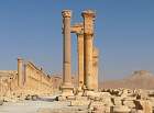 Palmyre - Entre des thermes