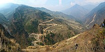 trekking de Tipling à Chalish Gaon (1700m) – 3h / +250 / -600 - 